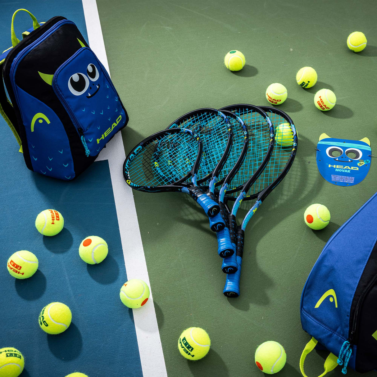 |HeadNovak23JuniorTennisRacketSS24Lifestyle|