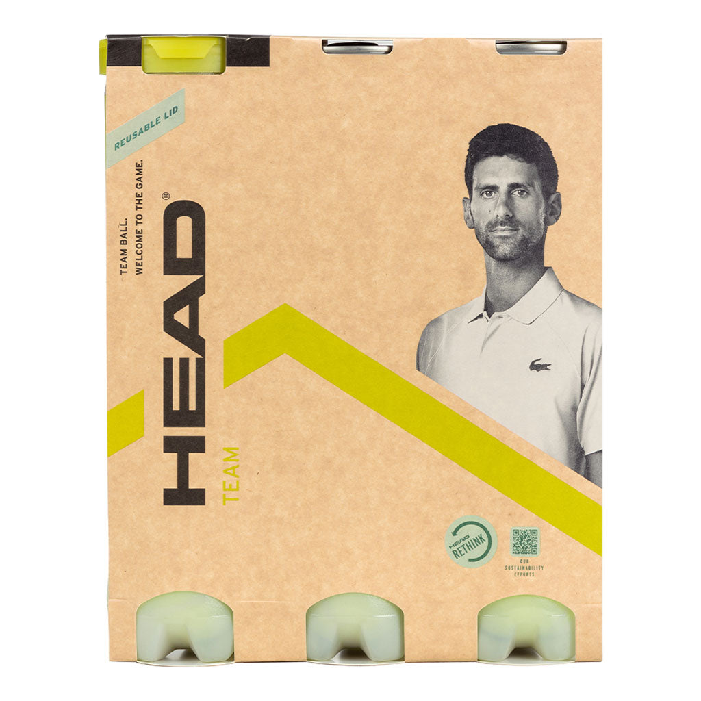 |Head Team Tennis Balls - 1 Doz 2019|