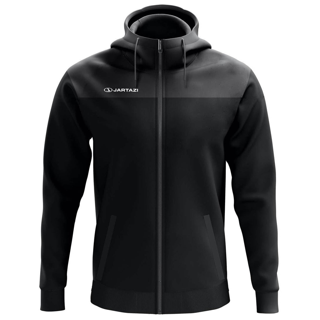 |Jartazi Bari Mens Knitted Hooded Zip Jacket|