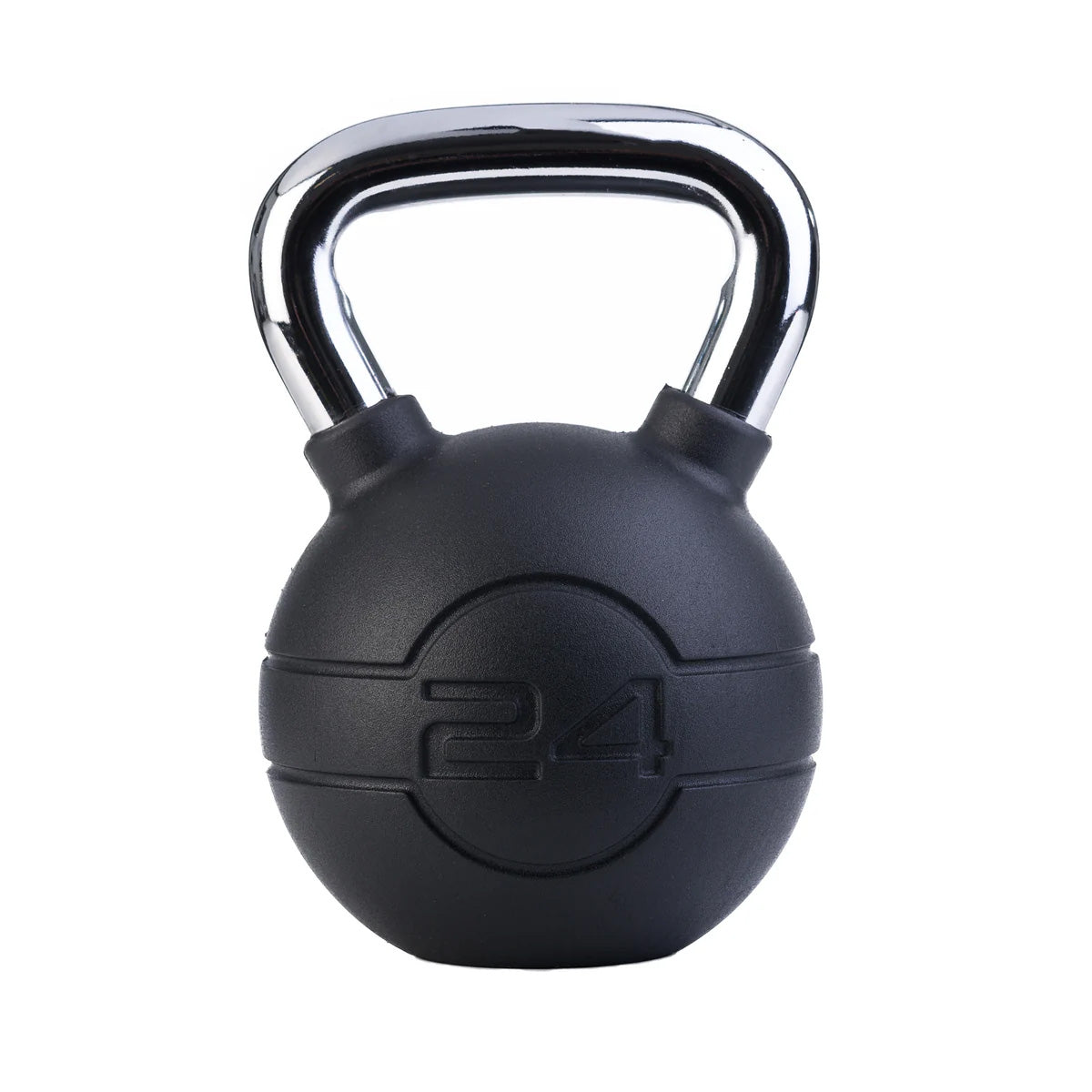 |Jordan Black Rubber Kettlebell 24kg|