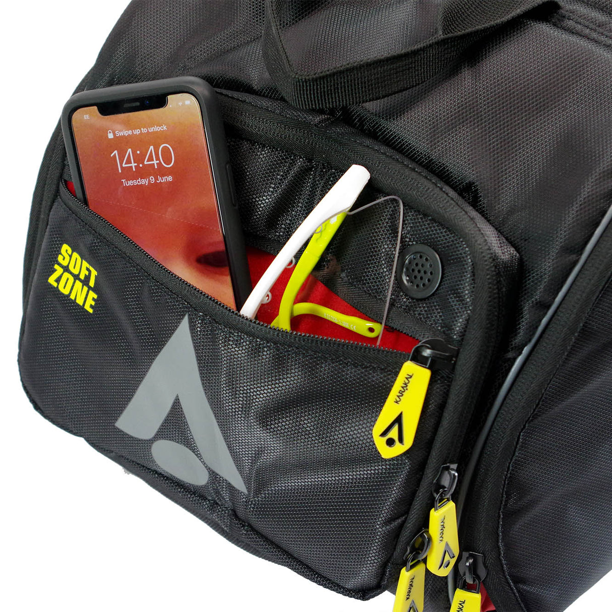 |Karakal Pro Tour 2.0 Comp 9 Racket Bag - Pocket|