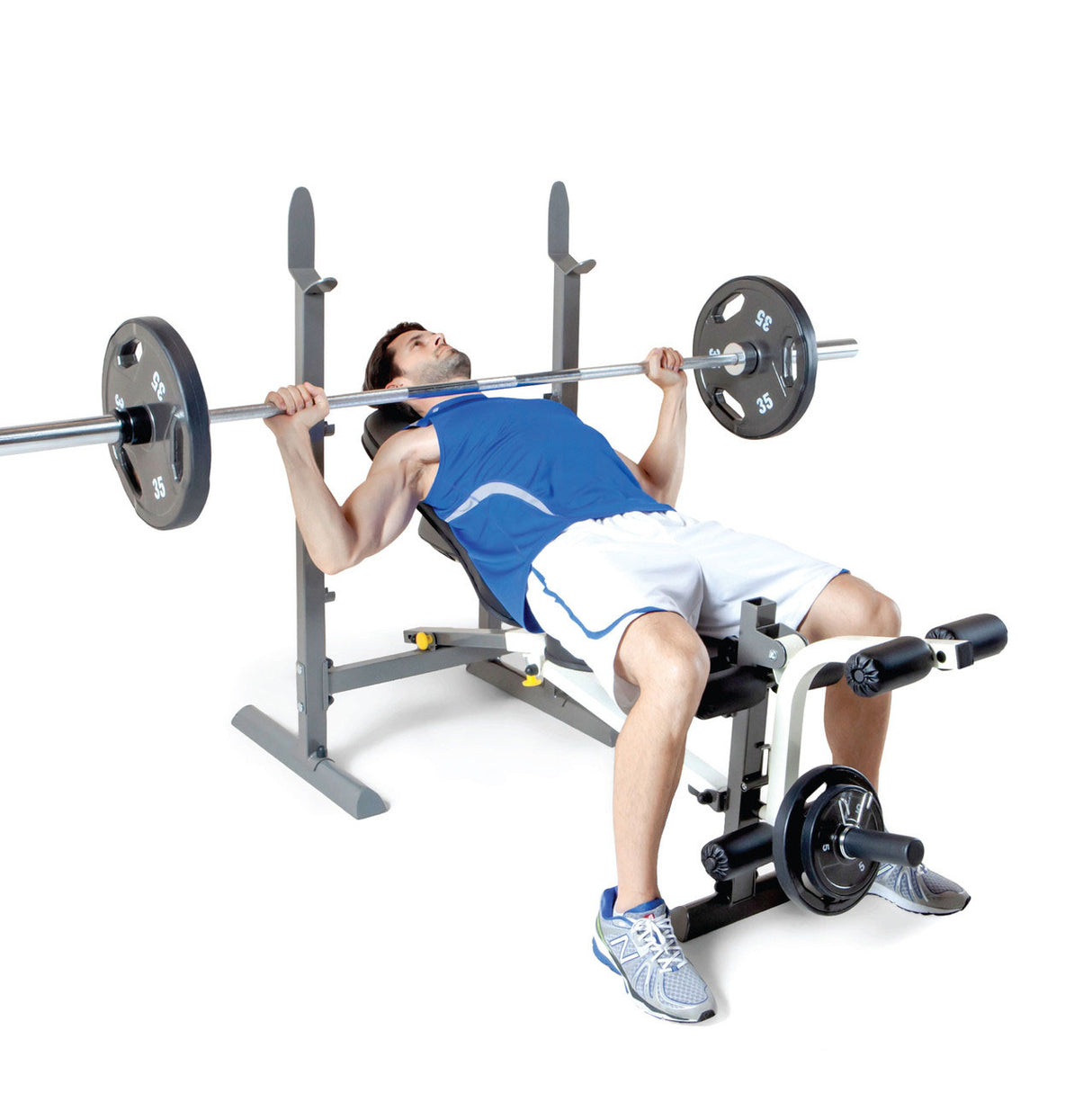 |MarcyMWB20100FoldingBarbellWeightBenchExercise1|