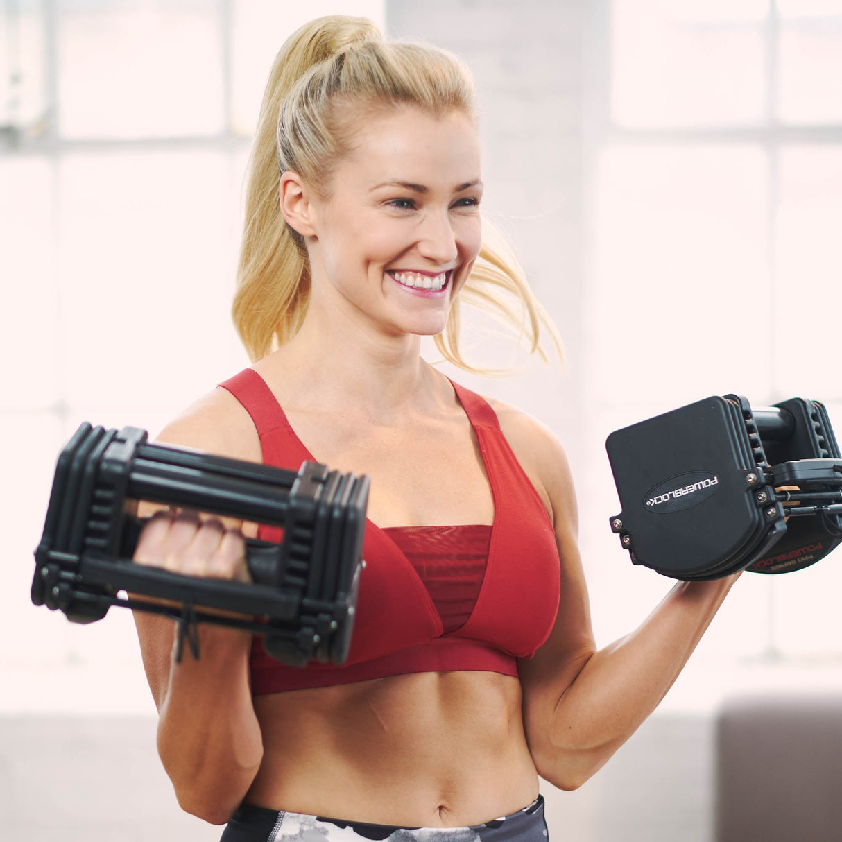 |PowerBlock Pro 32 Adjustable Dumbbells - Lifestyle2|