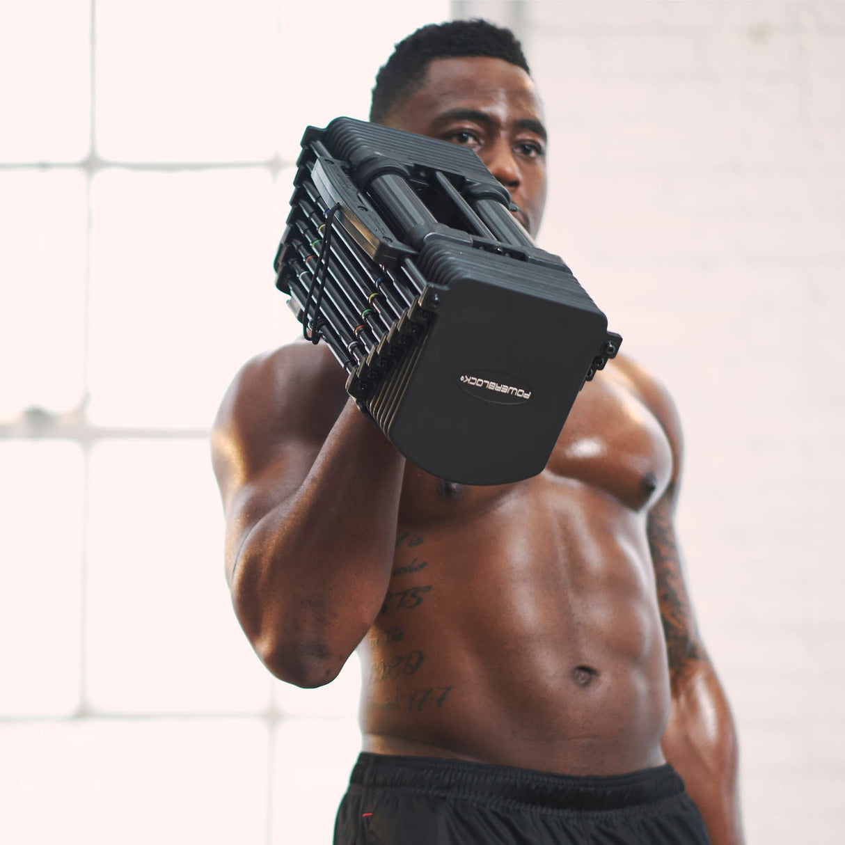 |PowerBlock Pro 50 Adjustable Dumbbells - Lifestyle1|