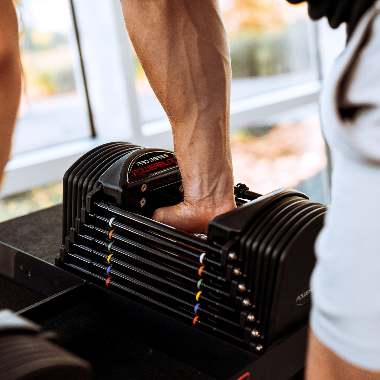 |PowerBlockPro50CommercialBumbbellsLifestyle|