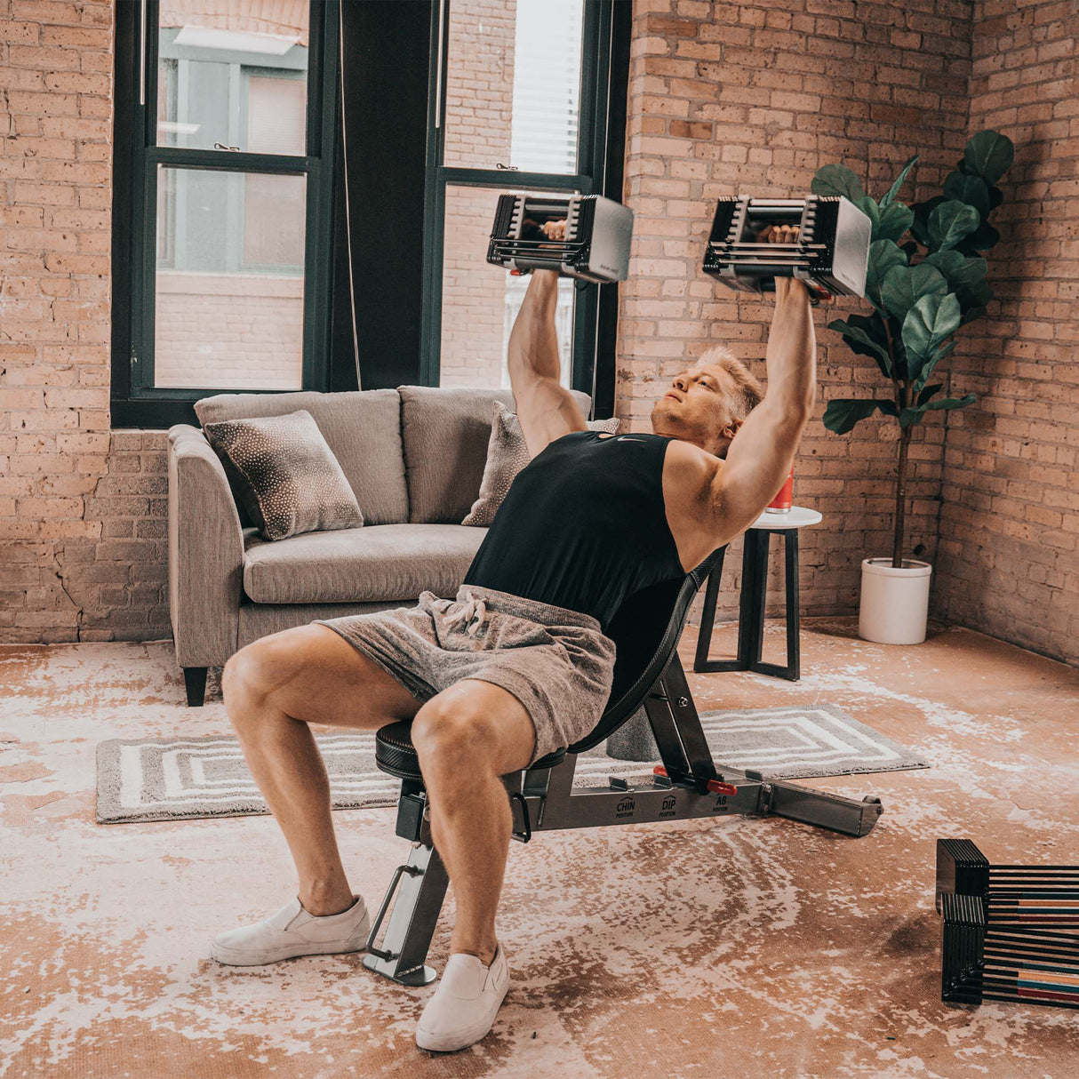 |Powerblock Sport Adjustable Weight Bench - Lifestyle|