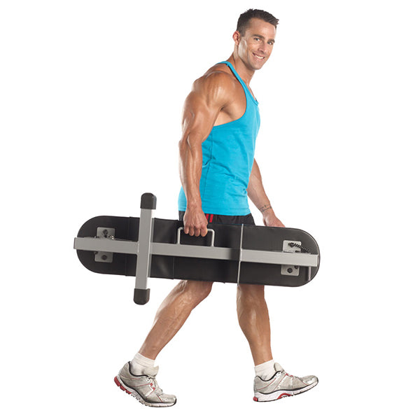 |Powerblock Travel Bench in use travel|