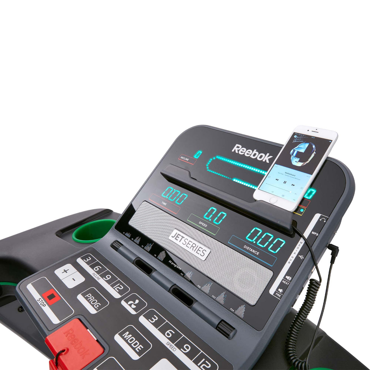 |ReebokJet200SeriesBluetoothFoldingTreadmillMobile|