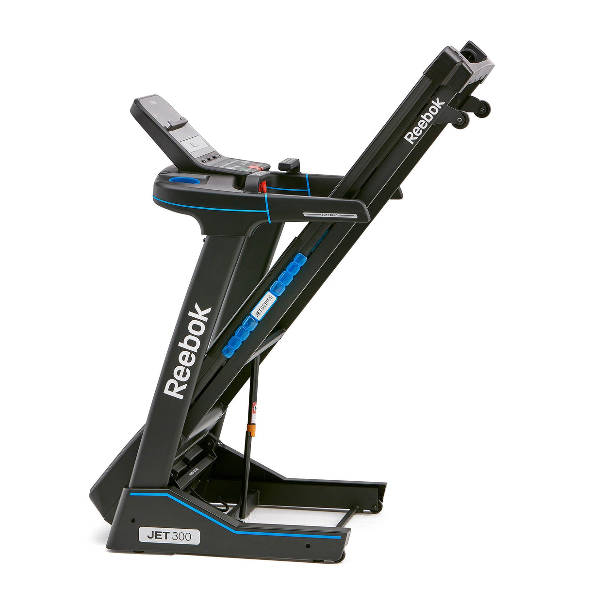 |Reebok Jet 300 Series Bluetooth Folding Treadmill - Folded|