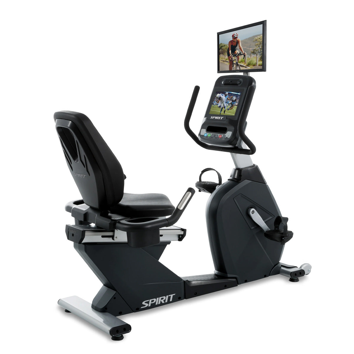 |Refurbished Spirit Fitness CR900 ENT Recumbent Exercise Bike3|