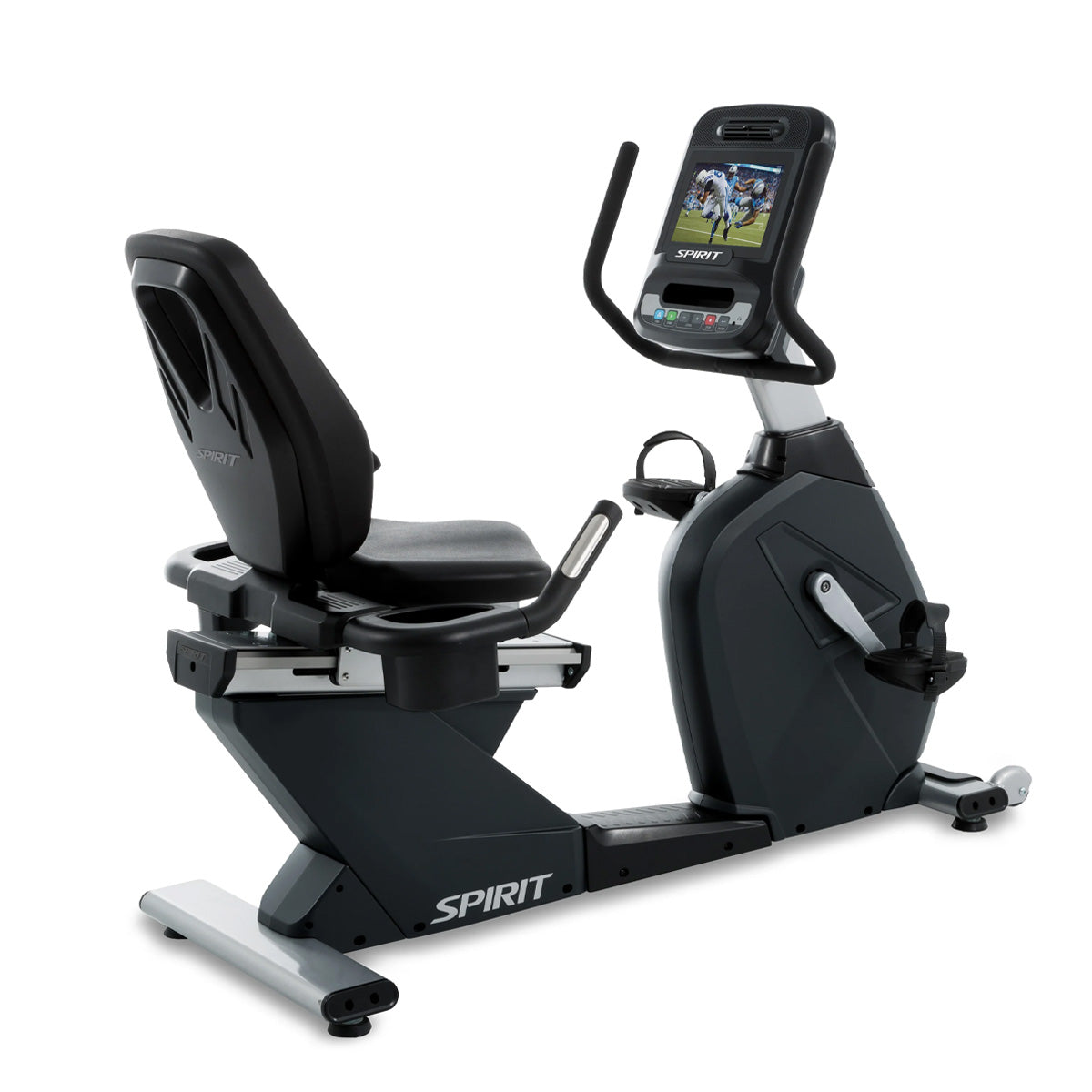 |Refurbished Spirit Fitness CR900 ENT Recumbent Exercise Bike1|