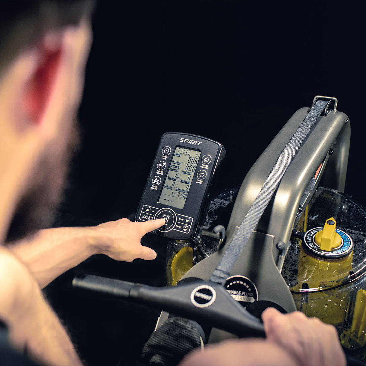 |SpiritFitnessCRW900FluidRowingMachineLS4|