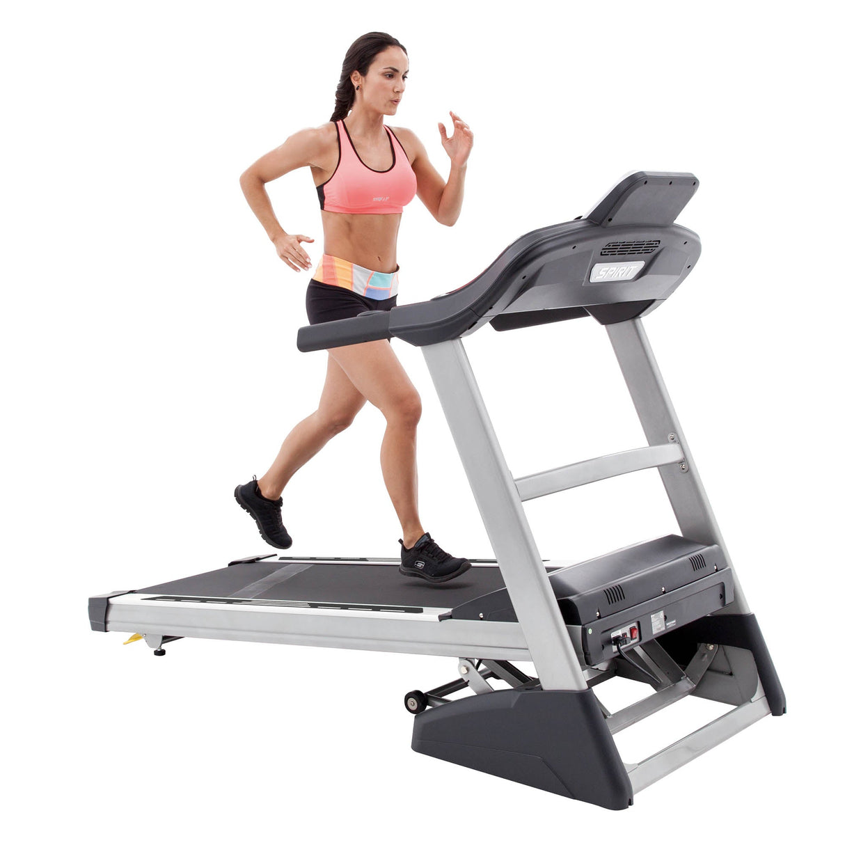 |SpiritFitnessXT385FoldingTreadmillInUse2|