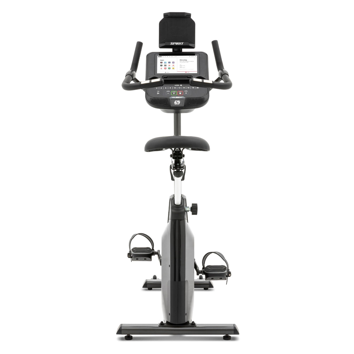 |SpiritXBU55ENTUprightExericseBikeBack|