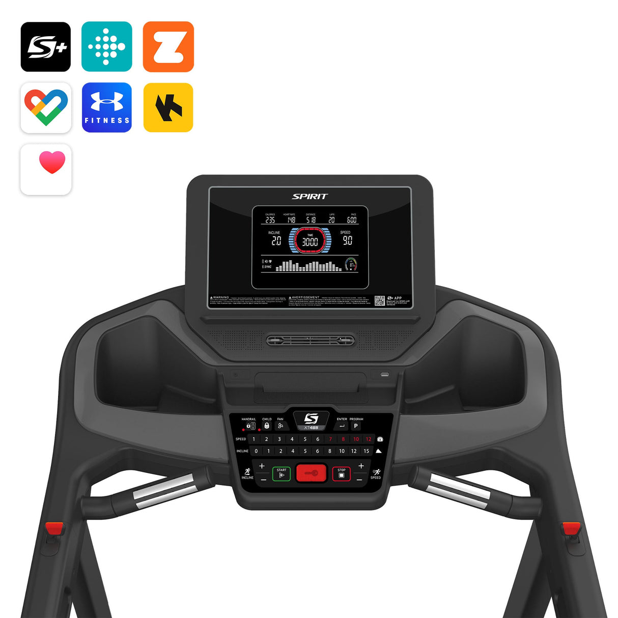 |SpiritXT485TreadmillConsoleApps|