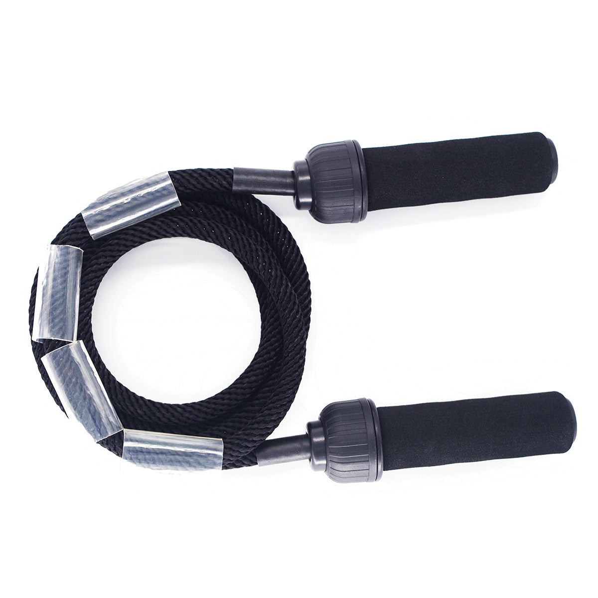 |UFC DUO WEIGHTED JUMP ROPE BLACK Front|