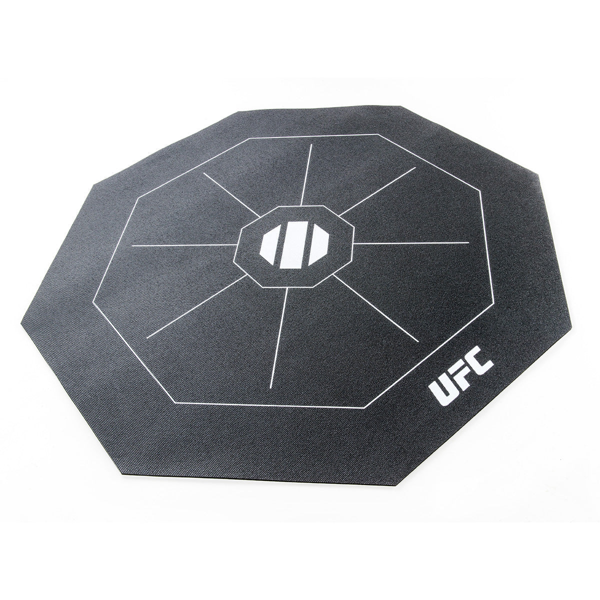 |UFC OCTAGONAL EXERCISE MAT BLACK Angled2UFC OCTAGONAL EXERCISE MAT BLACK Angled2|