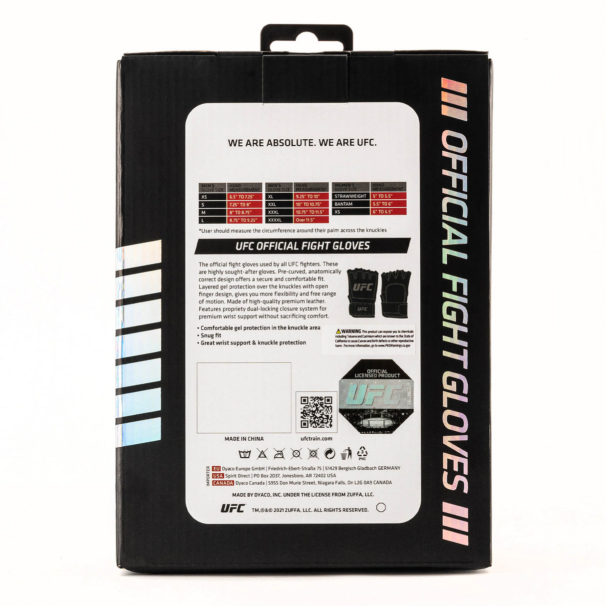 |UFC Official Fight Gloves 2021 - Box2|