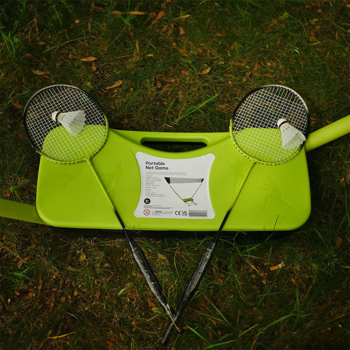 |Viavito 2 Player Portable Junior Badminton Set lifestyle|