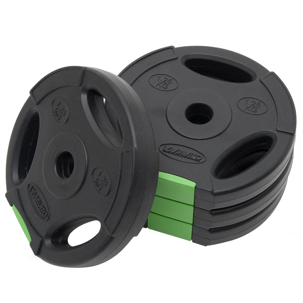 |Viavito 1.25kg Vinyl Weight Plates|