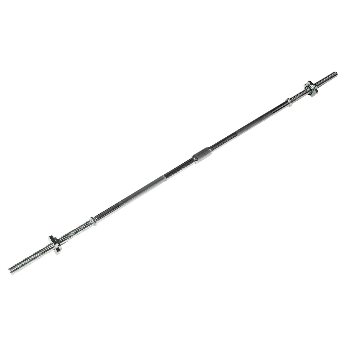 |Viavito 50kg Black Cast Iron Barbell and Dumbbell Set - Bar|