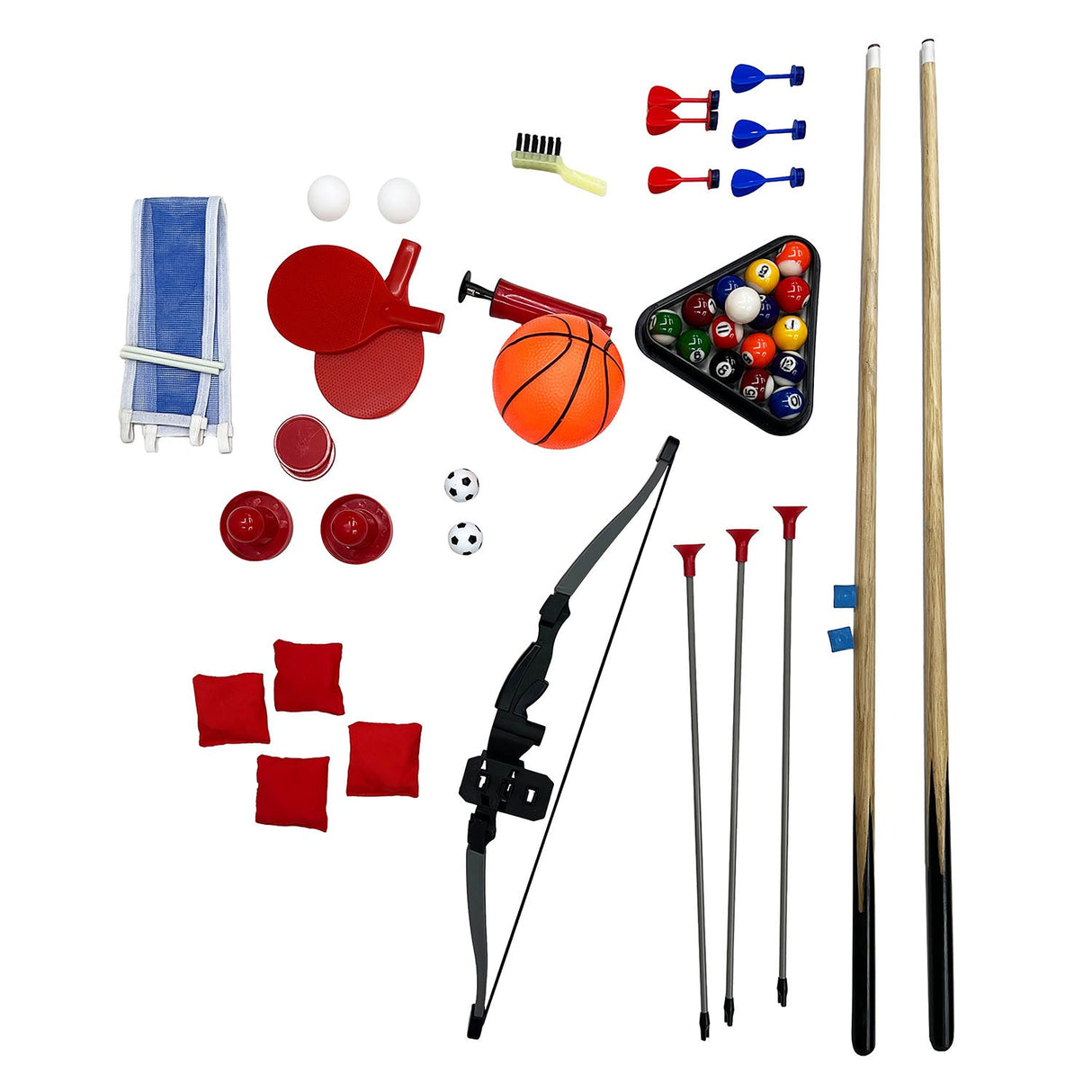 |Viavito8in1MultiGameTableOrangeAccessories1|