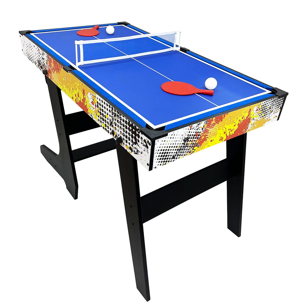 |Viavito8in1MultiGameTableOrangeHockeyTableTennis|