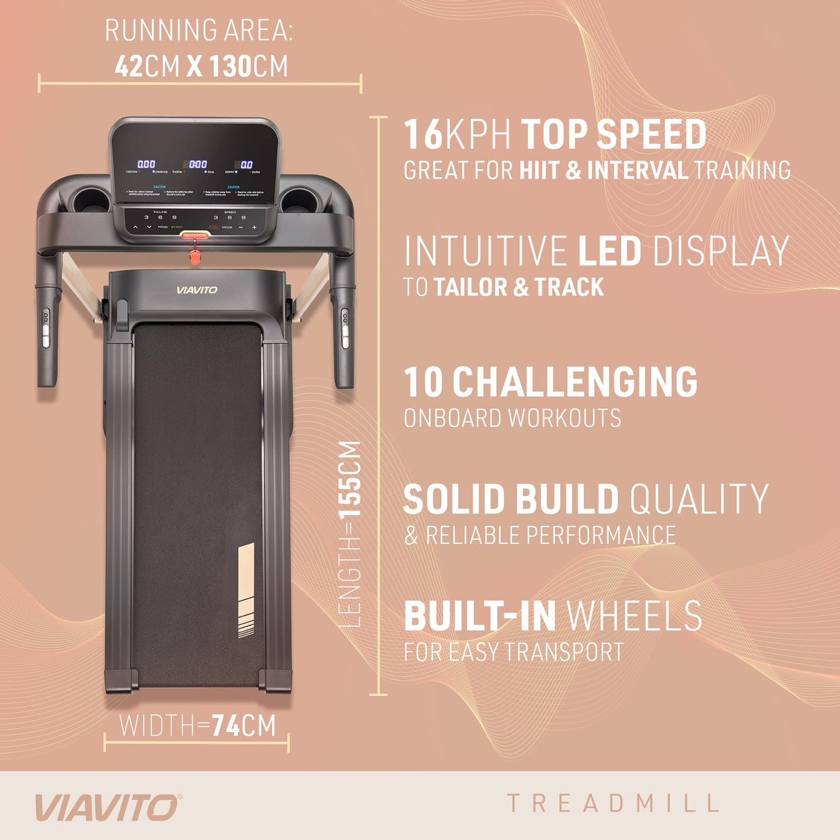 |Viavito ST1 Treadmill Info 5|
