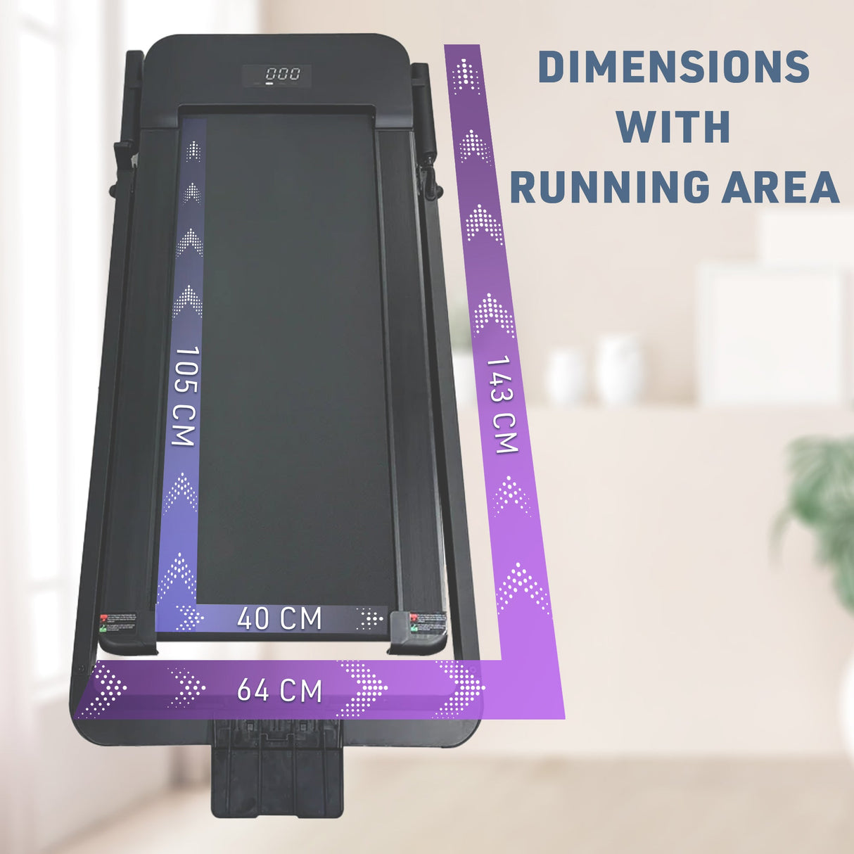 |Walking Pad Running Area|