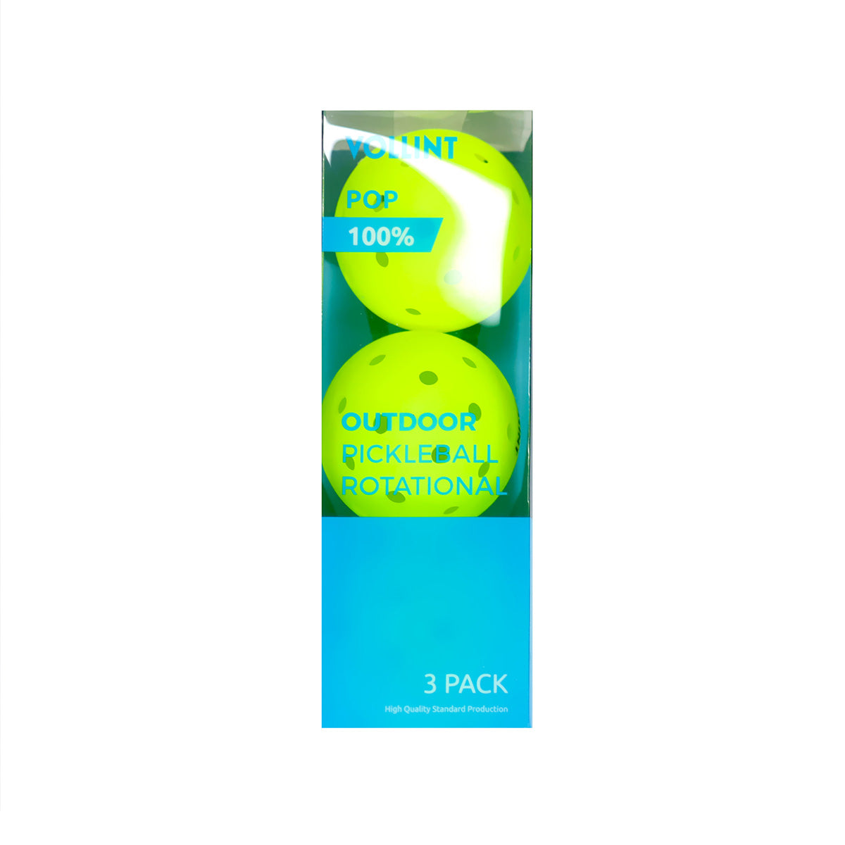 |Vollint Pack of 3 Pickleballs6|
