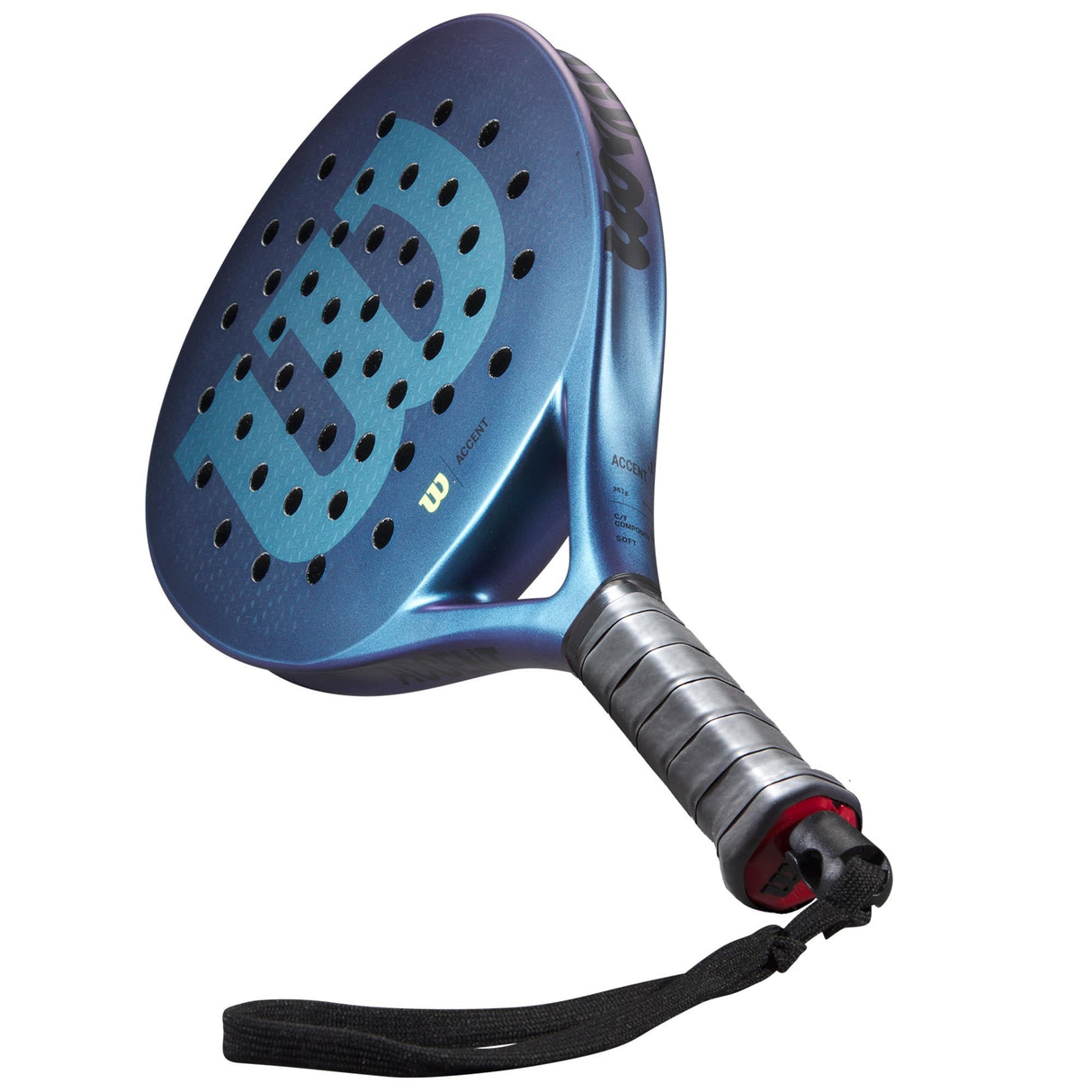 |WilsonAccentPadelRacketSlant|