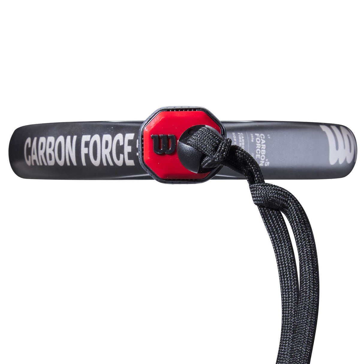|WilsonCarbonForceLTPadelRacketBottom|