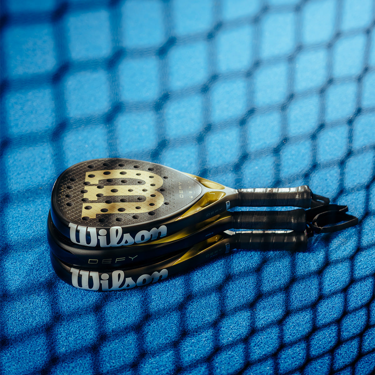 |Wilson Defy v1 Padel Racket Angled|