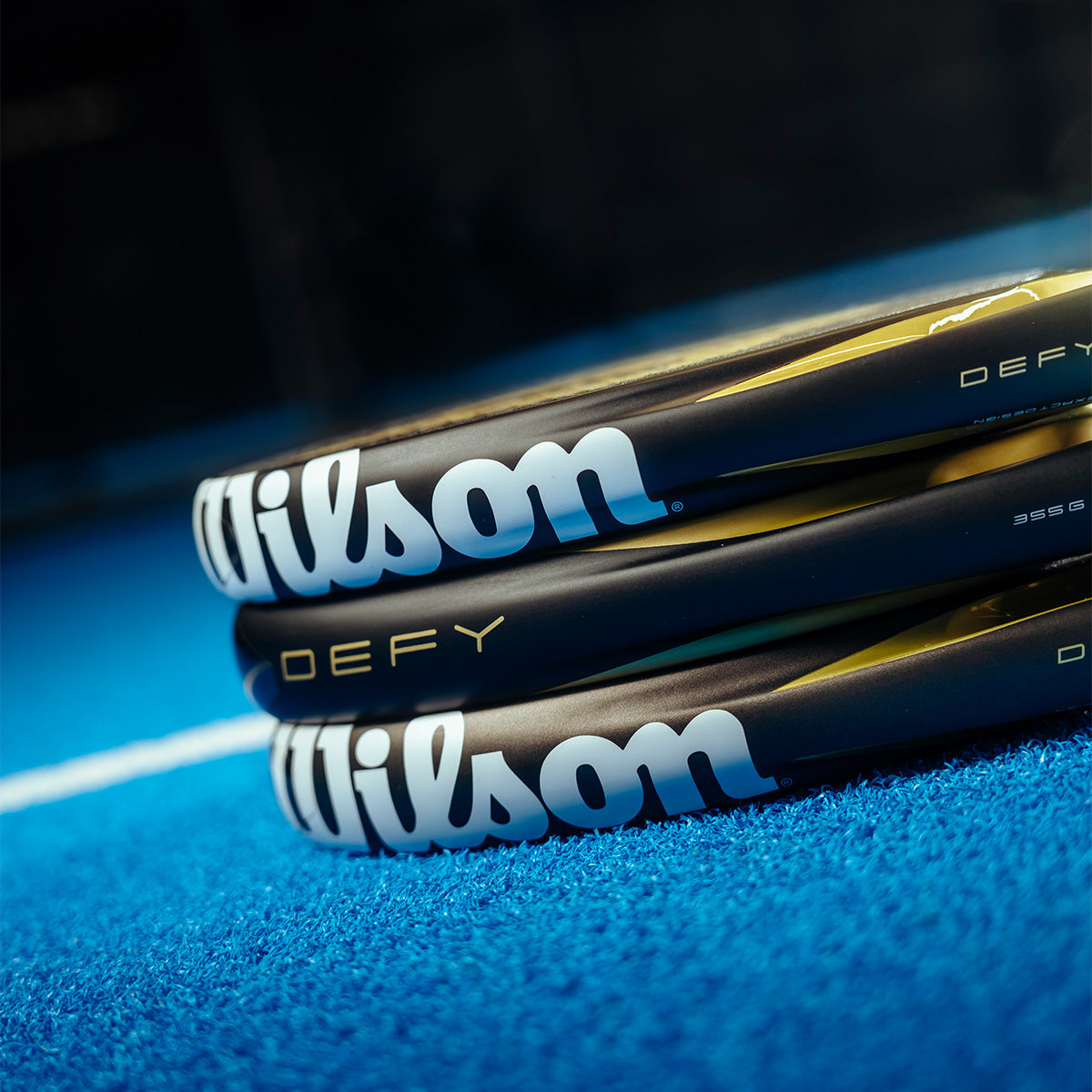 |Wilson Defy v1 Padel Racket Zoomed|