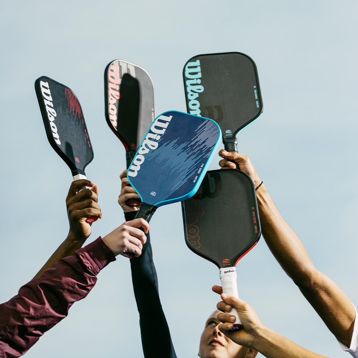 |Wilson Fierce Max Pickleball Paddle InUse|