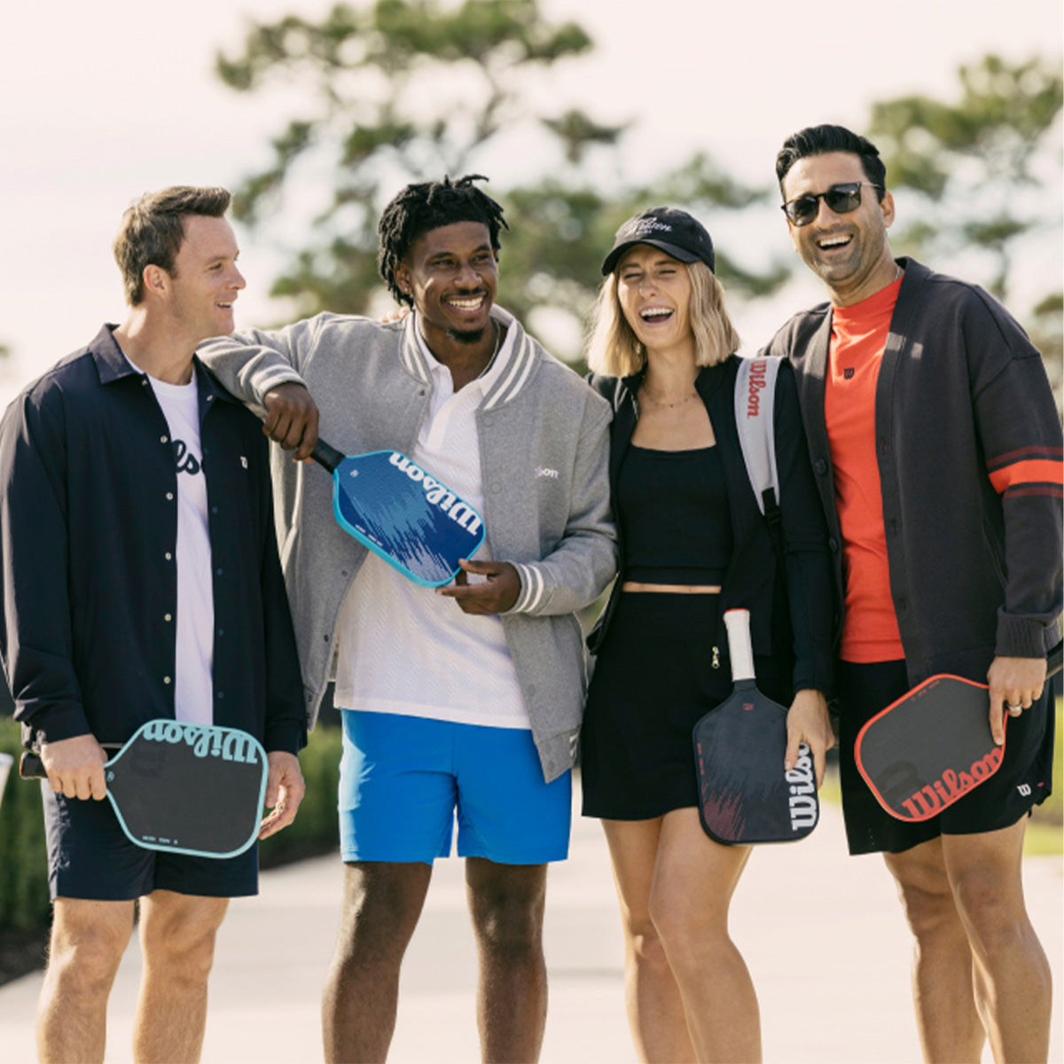 |Wilson Fierce Max Pickleball Paddle Lifestyle|