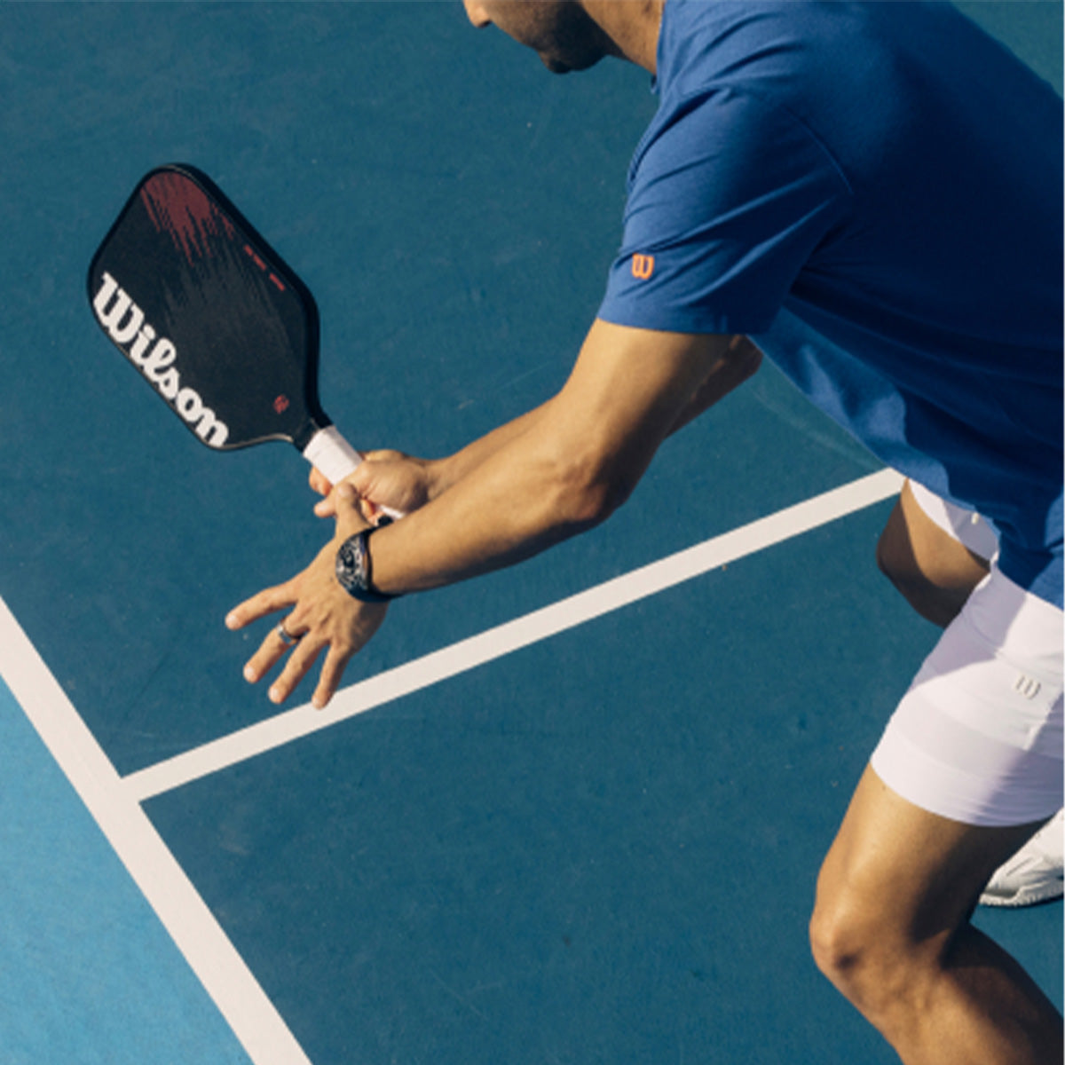 |Wilson Fierce Pro Pickleball Paddle InUse|