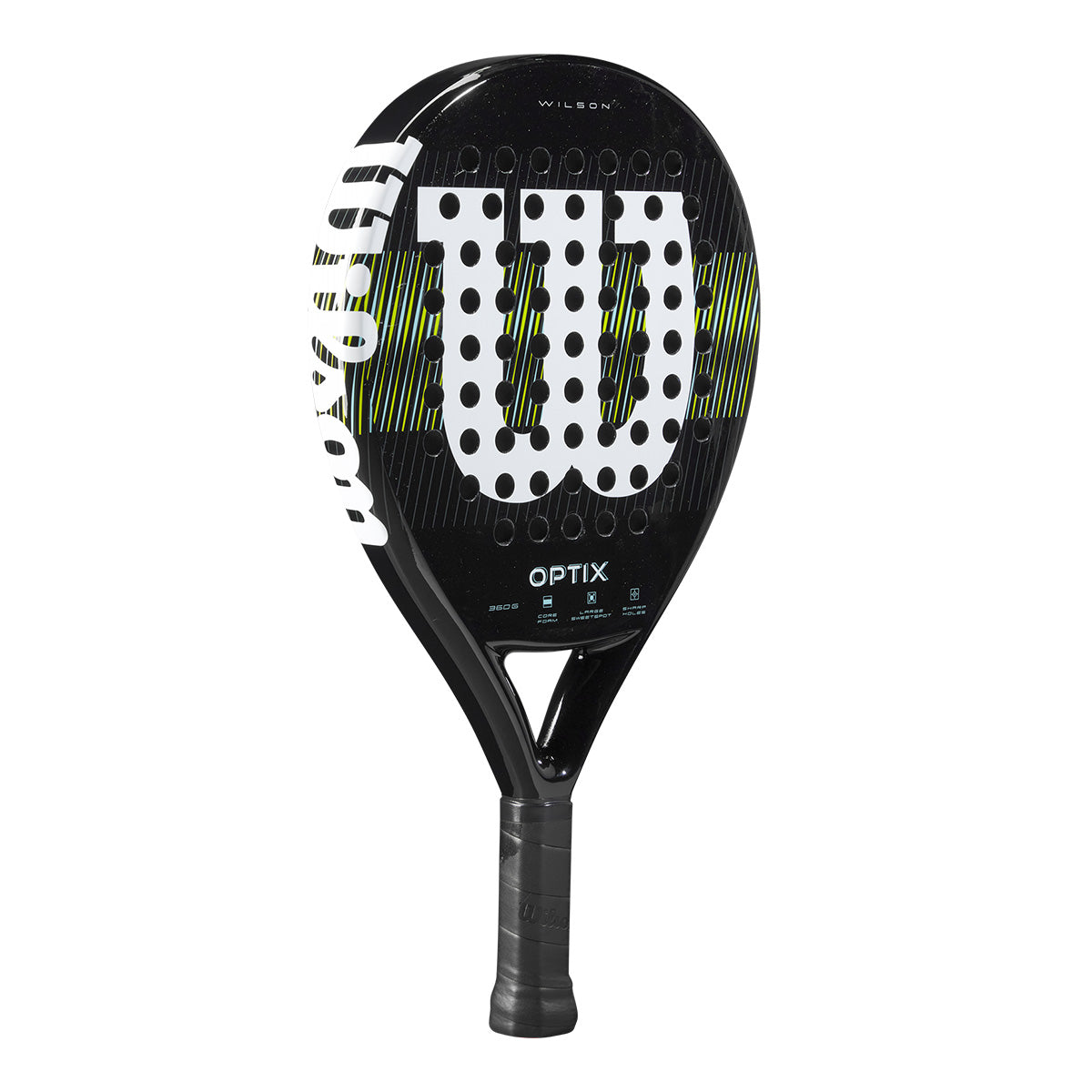 |Wilson Optix V1 Padel Racket Angled2|