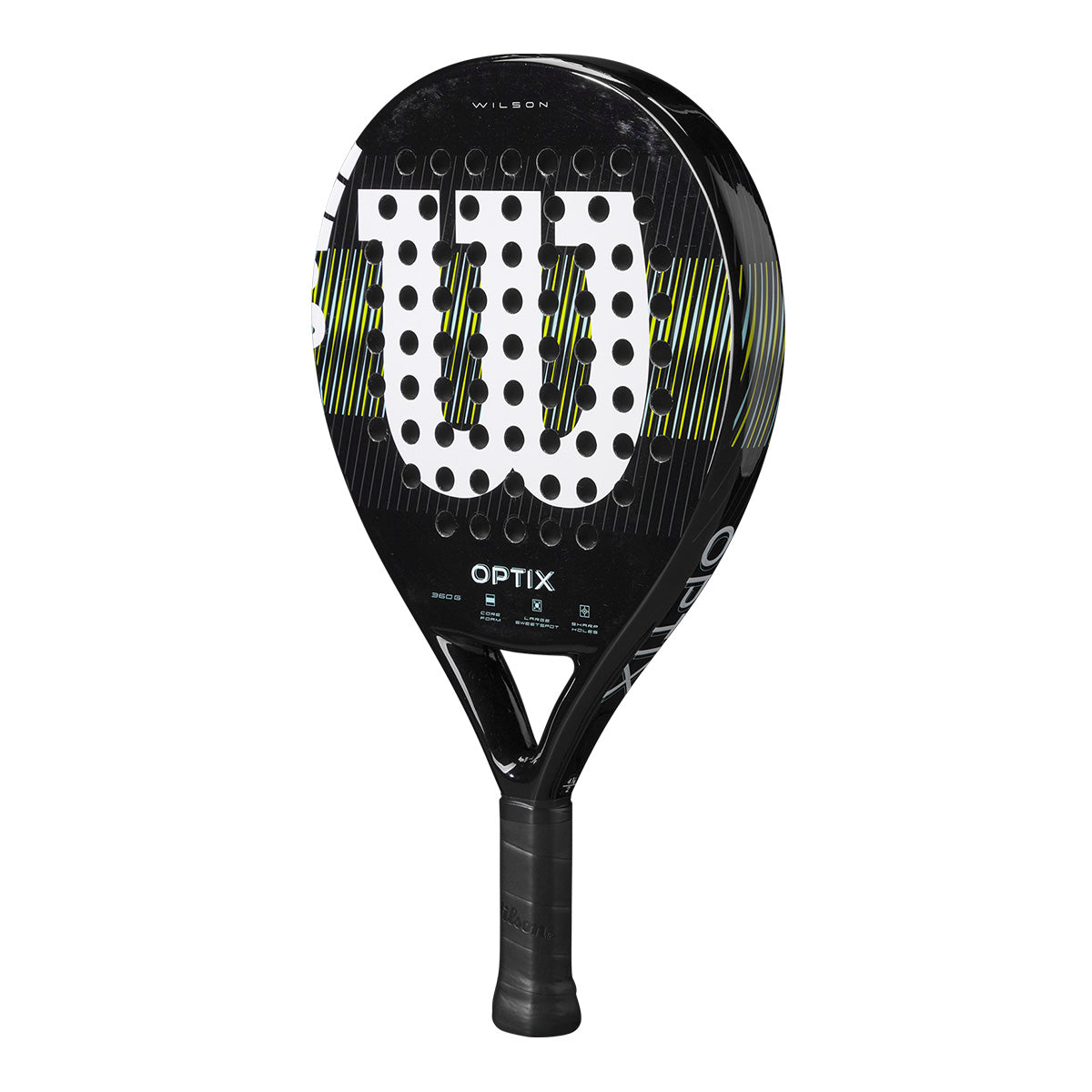 |Wilson Optix V1 Padel Racket Angled3|