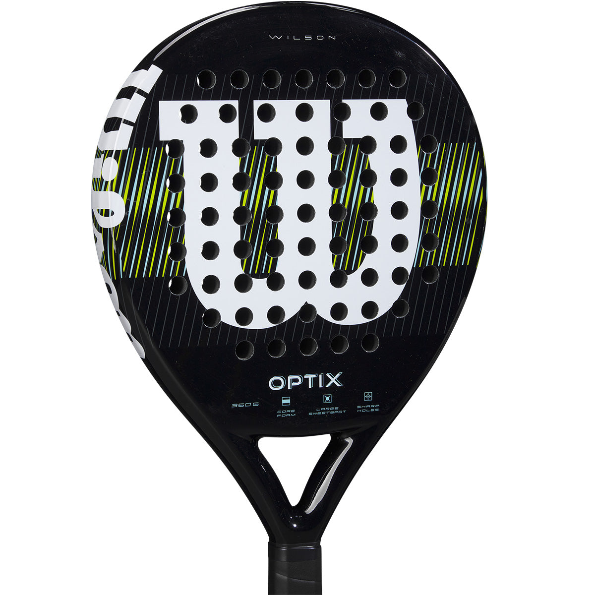 |Wilson Optix V1 Padel Racket Zoomed|