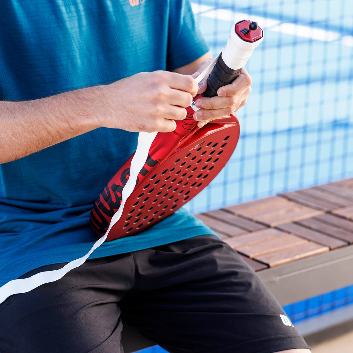 |WilsonProPackof12WhitePadelRacketWilsonProPackof12WhitePadelRacketL2|