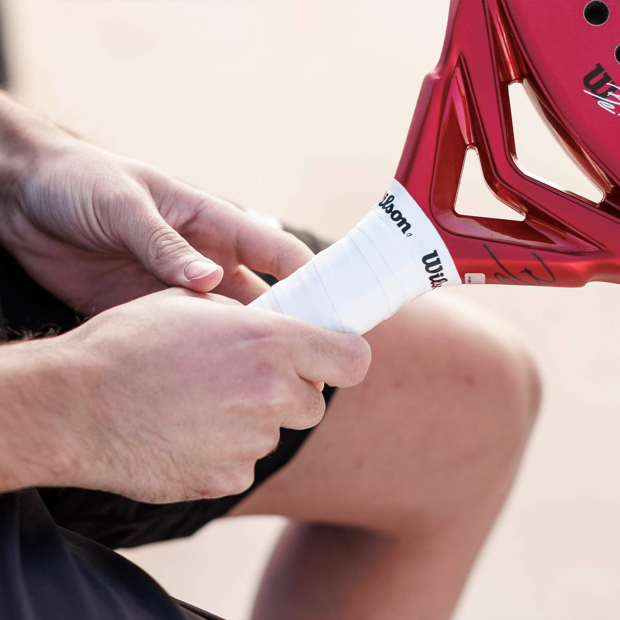 |WilsonProPackof12WhitePadelRacketWilsonProPackof12WhitePadelRacketL5|