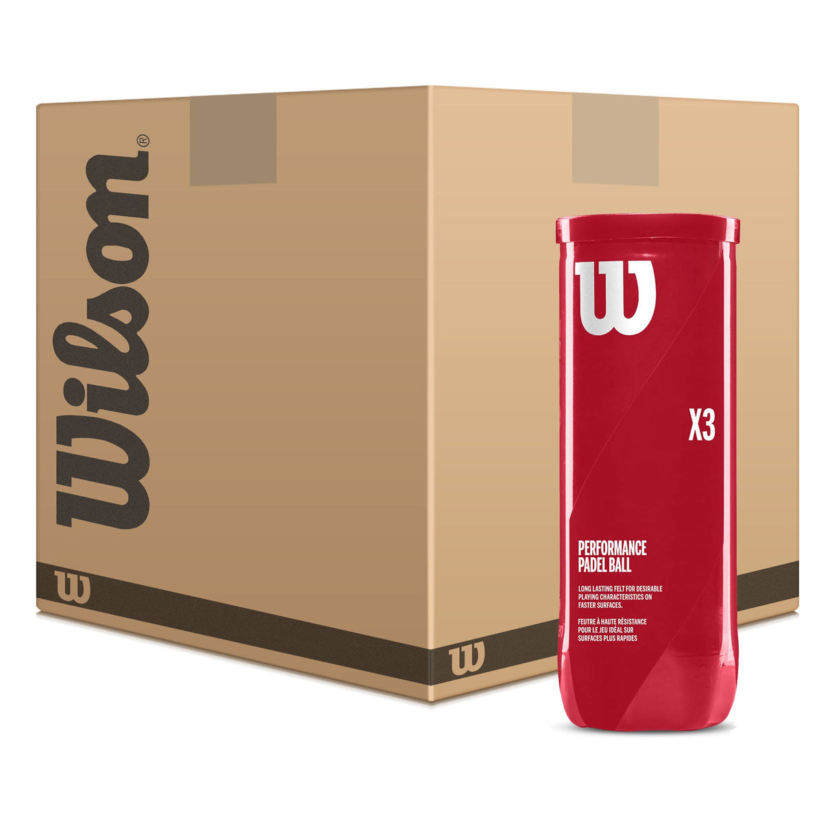 |Wilson X3 Padel Balls - Dozen|