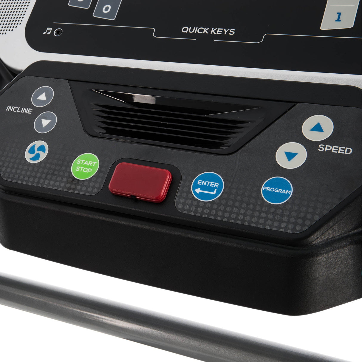 |Xterra TRX2500 Folding Treadmill - Console Zoom1|