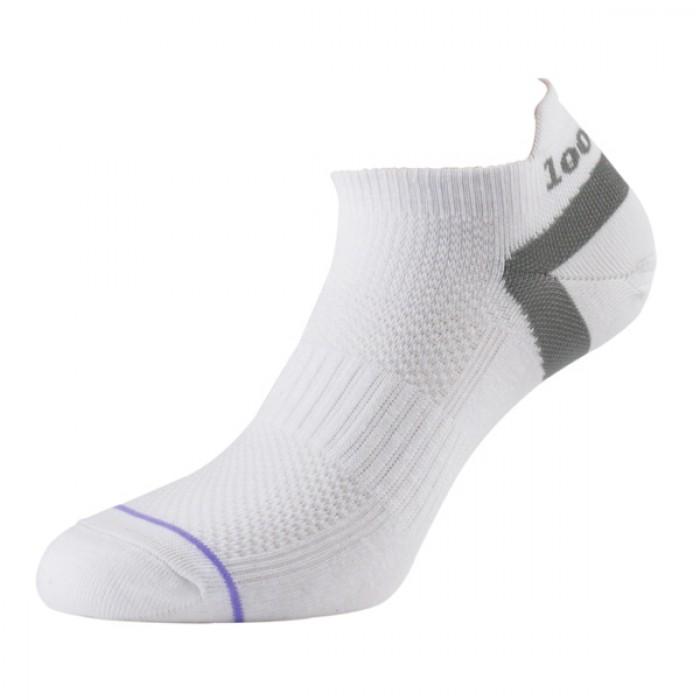 |1000 Mile Tactel Double Layer Trainer Liner Socks-White|