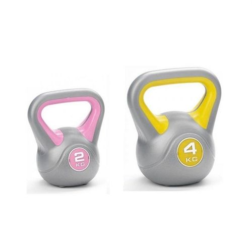 |2kg and 4kg Vinyl Kettlebells|