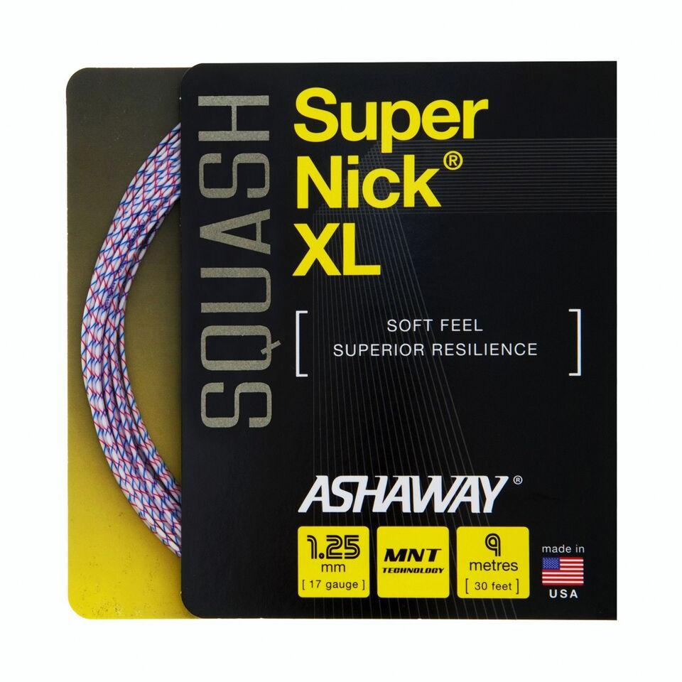 |Super Nick XL Squash String - 9m set|