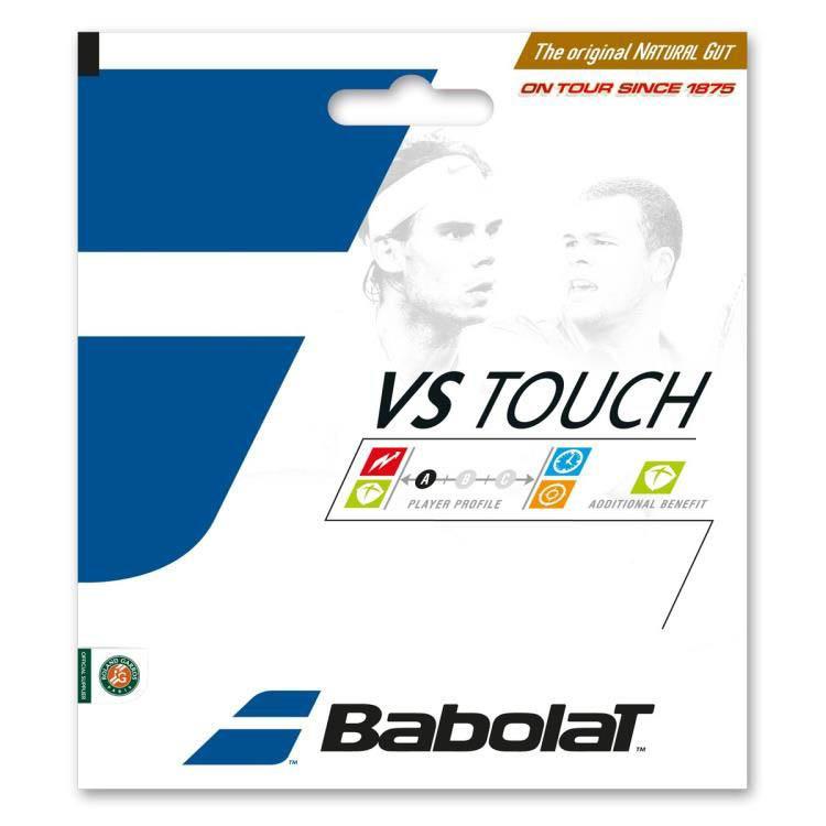 |Babolat VS Touch Natural Gut 1.30mm Tennis String Set - Main|