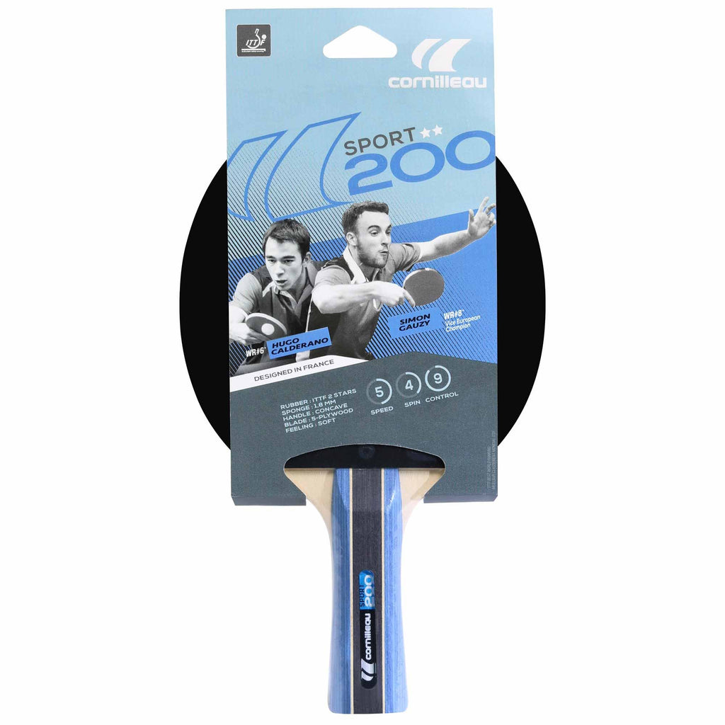|Cornilleau 200 Sport Table Tennis Bat - Box|