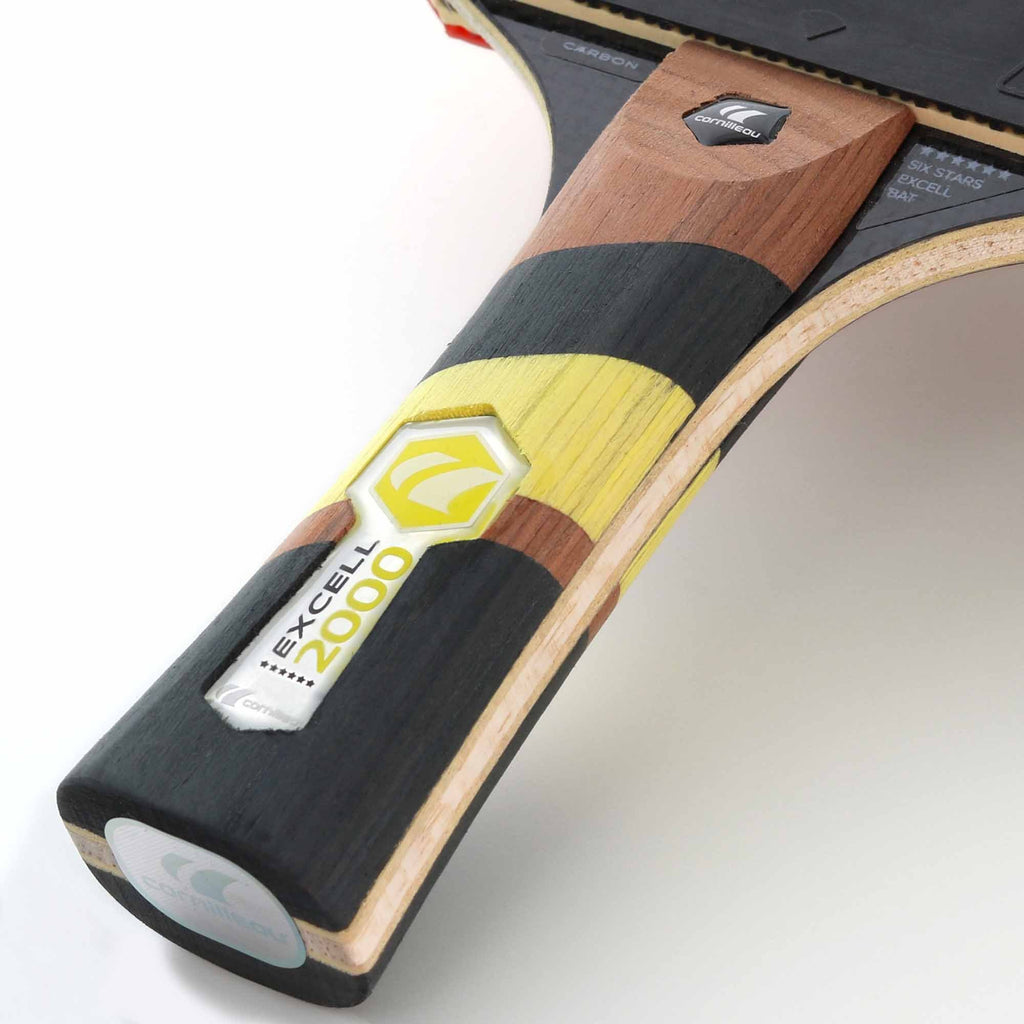 |Cornilleau Excell 2000 Carbon PHS Performa 2 Table Tennis Bat - Grip|